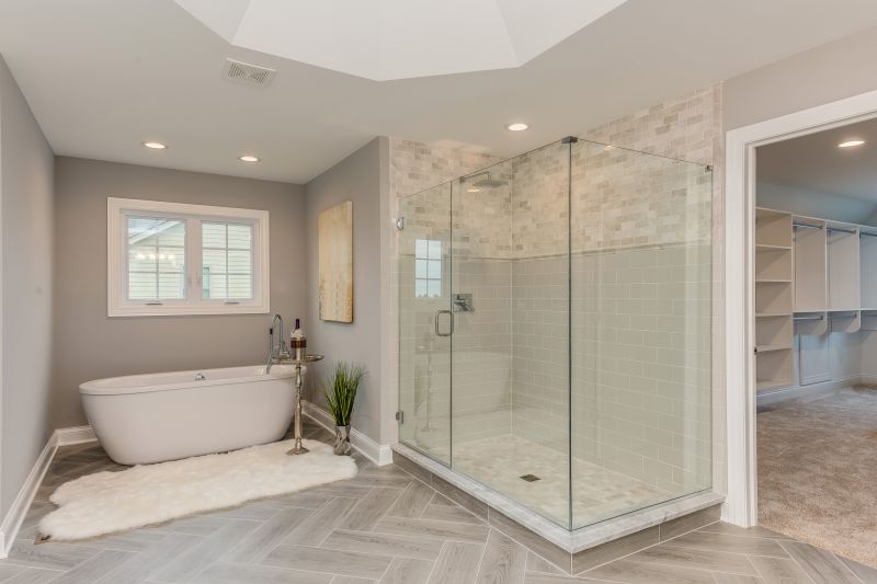 Bathroom with Modern Shower